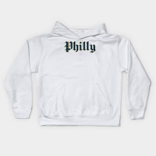 Philly Drexel Sticker Kids Hoodie